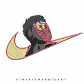 Nike OBITO UCHIHA - Embroidery Design - FineryEmbroidery